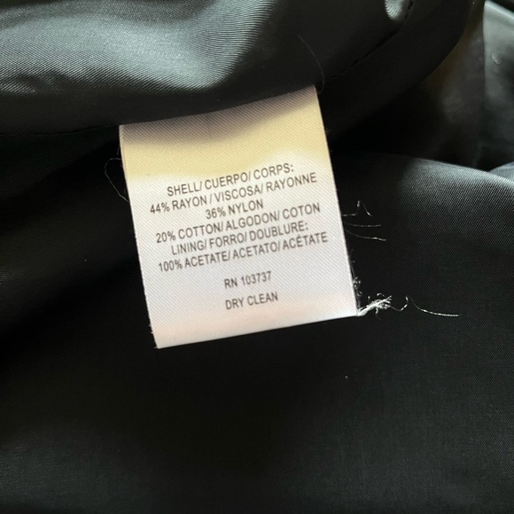 Women’s Donna Morgan Collection black sleeveless floral lace overlay dress. Sz.6 - Picture 11 of 16